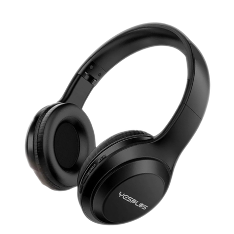 YESPLUS YS-513 - Wireless Headset With Universal Compatibility - Black Image