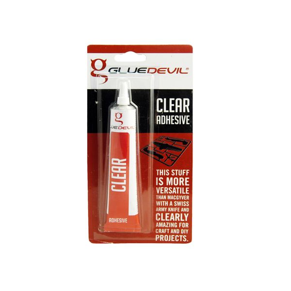 Glue Devil - Clear - Adhesive - 50ml - Blister - 4 Pack
