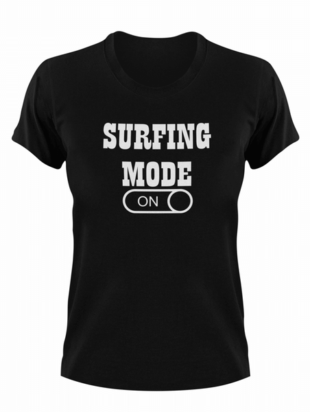 Surfing Mode On T-Shirt