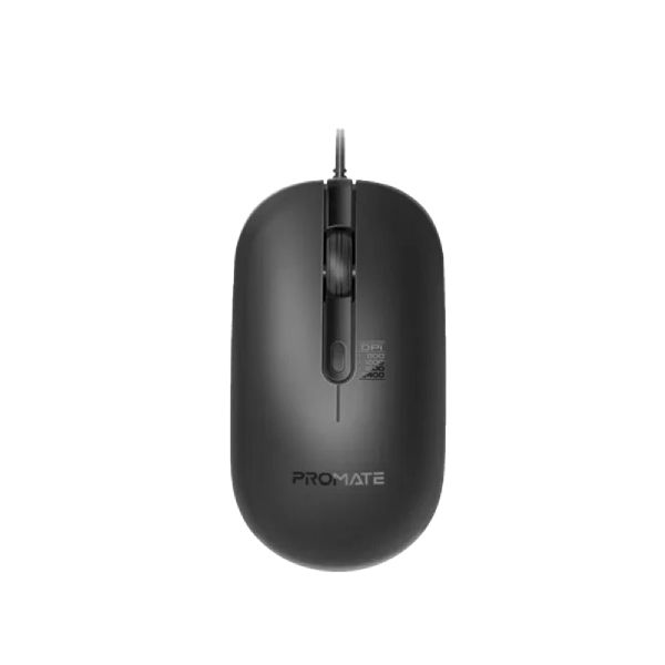 Promate CM-2400 Ergonomic Optical Mouse / 800, 1200, 1600, 2400 DPI