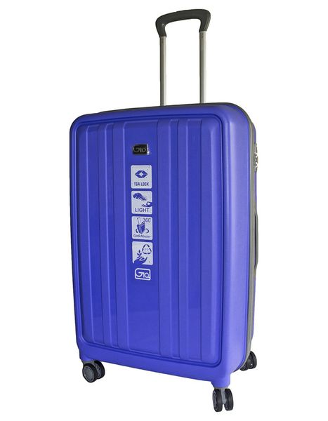 GIO 28" Eco-Earth PP with TSA Approved Lock Luggage - Purple