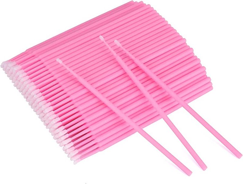 Micro Applicator Brushes Set for Eyelash Extensions 100 Pieces