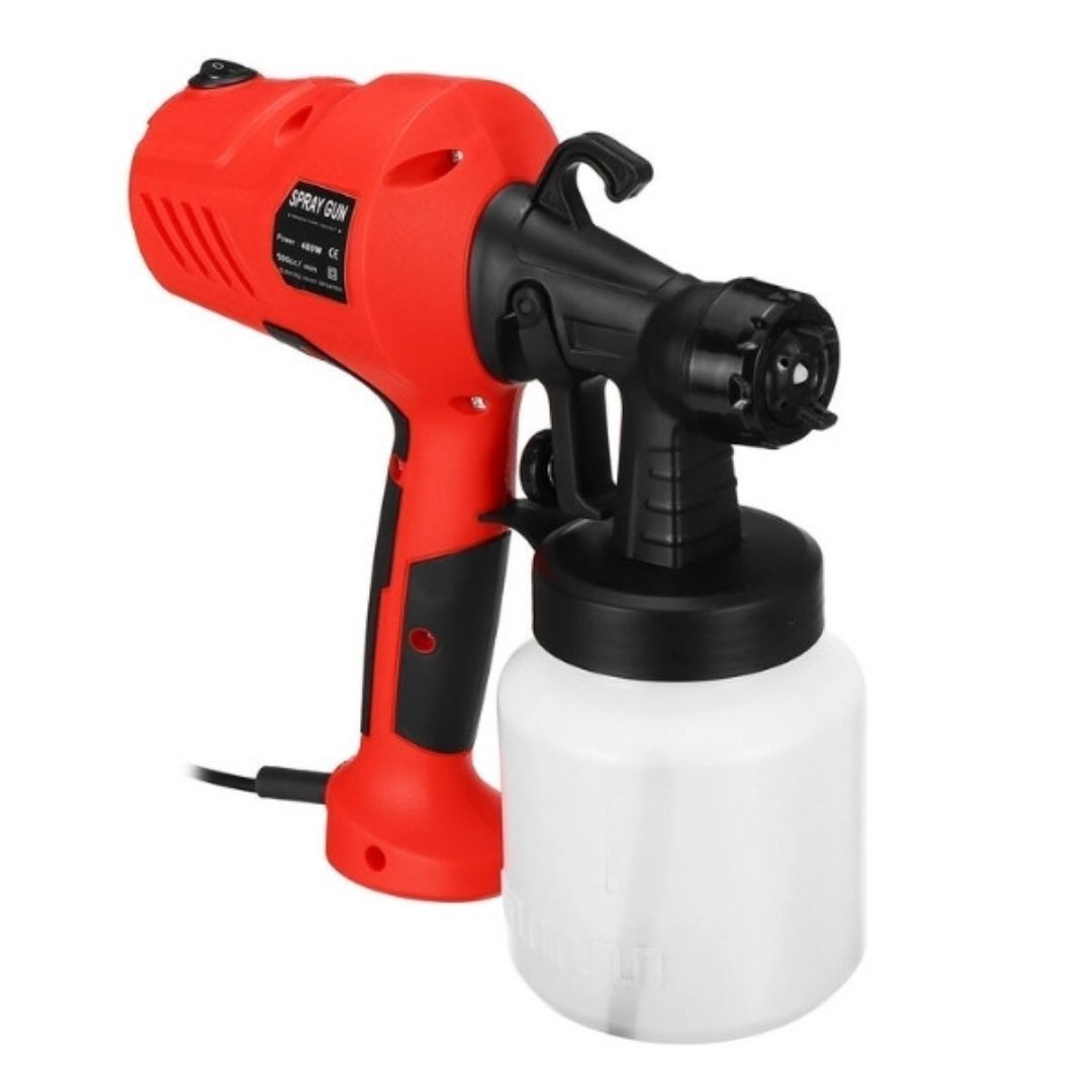 800ml Heavy Duty Electric Paint Spraying Gun Red Shop Today. Get it