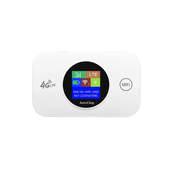 High-Speed 4G Portable MiFi Router - Travel &amp; Business WiFi Solution