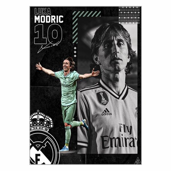 Luka Modric 10 Poster - A1
