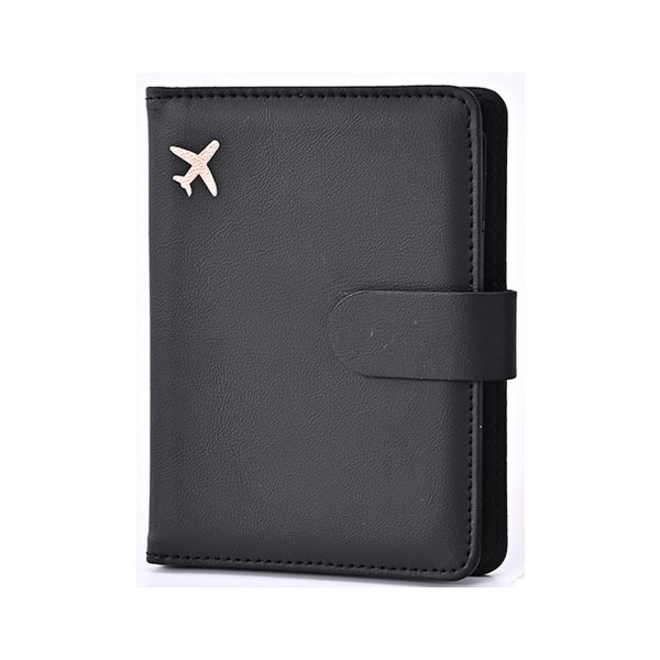 RFID Passport Holder Wallet with Multiple Card Slot Pocket-Friendly