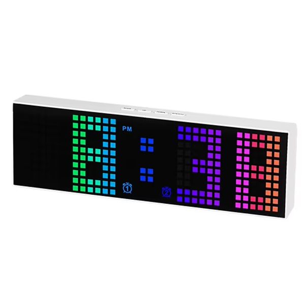 Alarm clock dual purpose digital clock LED desk clock