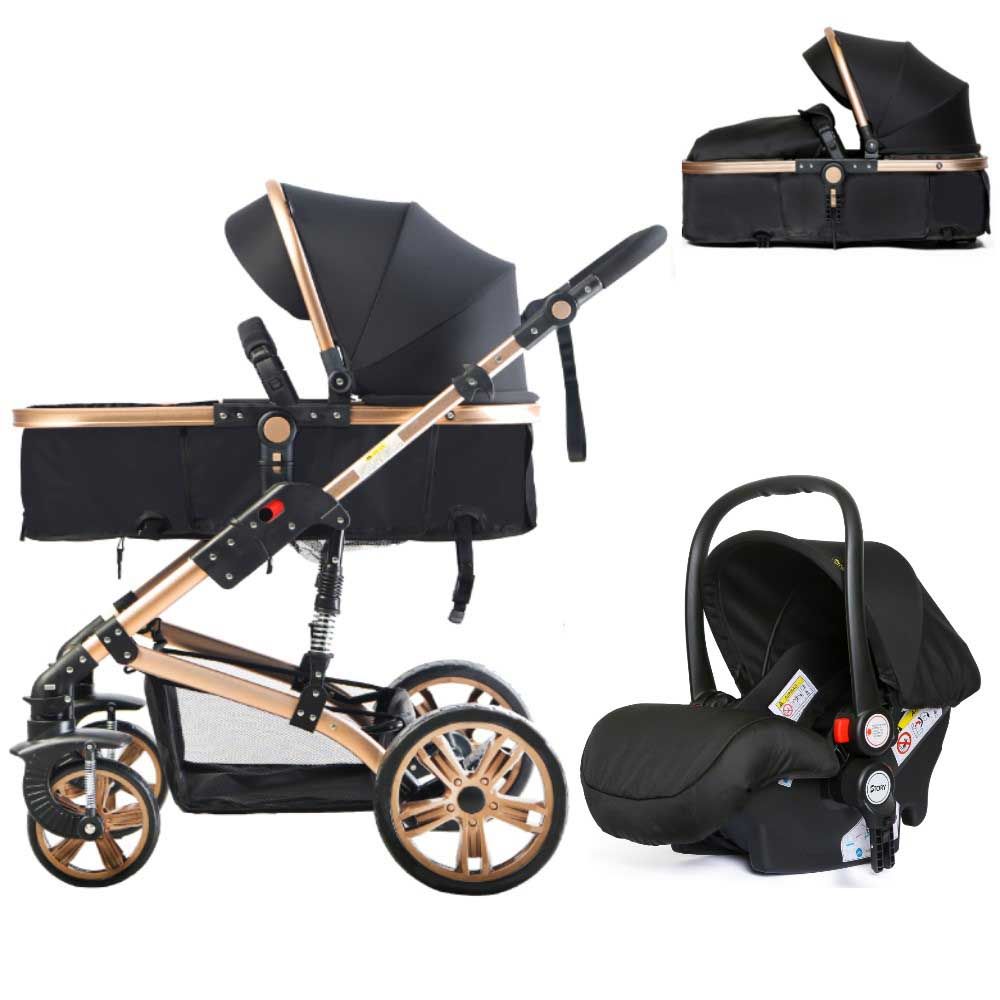 Baby Stroller Luxury 3 in 1 Foldable Traveling System Shop Today. Get it Tomorrow takealot