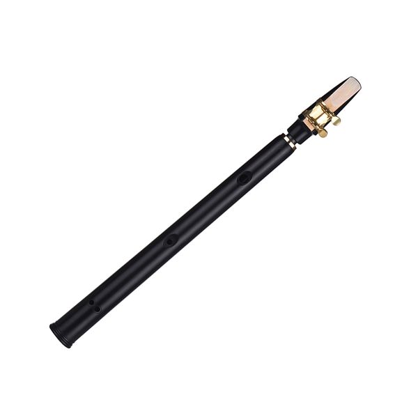 Pocket Bb Saxophone, ABS, Alto Mouthpiece, 10 Reeds