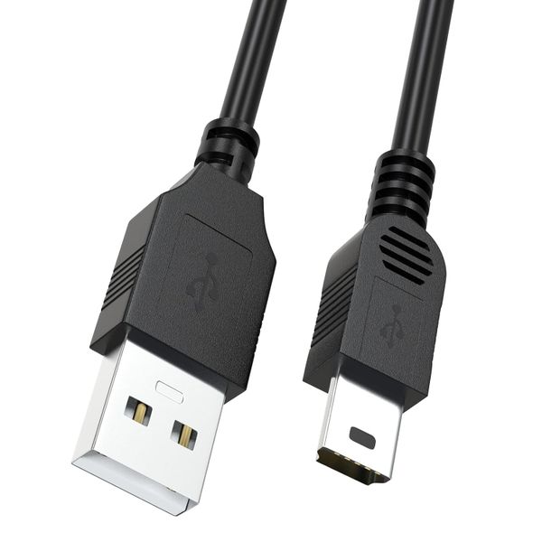 QYNIAL Mini USB Cable USB A To Mini B Charging And Data Cable 1.8m