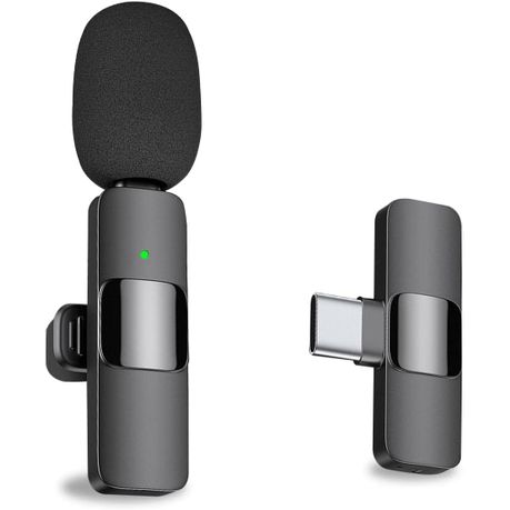 TUFF-LUV Wireless [Vlogging / Streaming] Lavalier Lapel Microphone