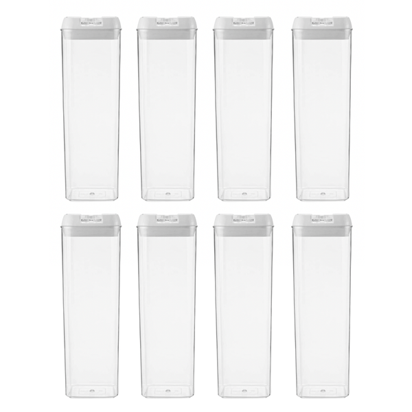 Leak-Proof Airtight Storage Containers - 8 Pack