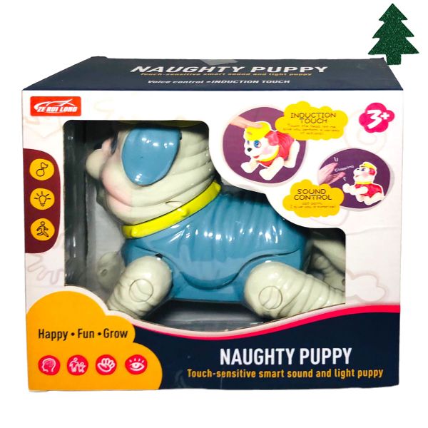 Electronic Robot Puppy Pet Toys Music Light Walk