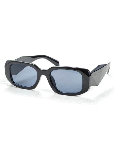 Fashionable Square Sunglasses - Clear Light Blue Tint