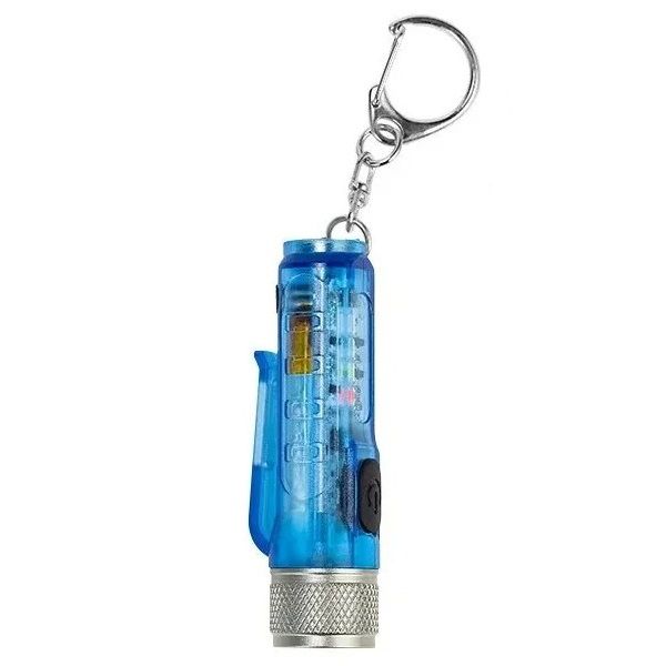 Multi-Mode Keychain Rechargeable Mini Flashlight With Magnetic Base