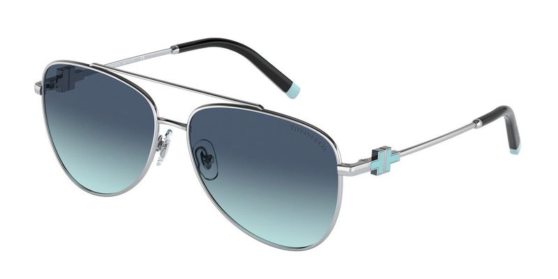 TIFFANY TF3080 6001/9S Azure Gradient Blue Sunglasses