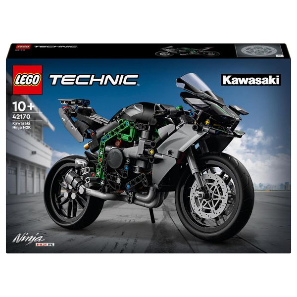 LEGO® Technic™ Kawasaki Ninja H2R Motorcycle 42170 Building Toy Cars (643 Pieces)