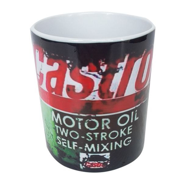 Vintage `Oil Can` Coffee Mug - Castrol Motor Oil Mug