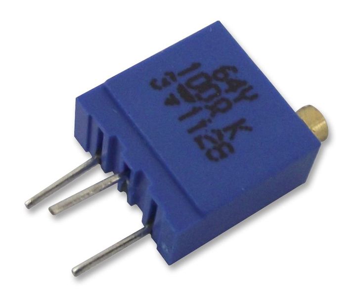 Vishay (M64Y502KB40) Trimpot, Multi Turn, Cermet, Top Adjust, 5 kohm