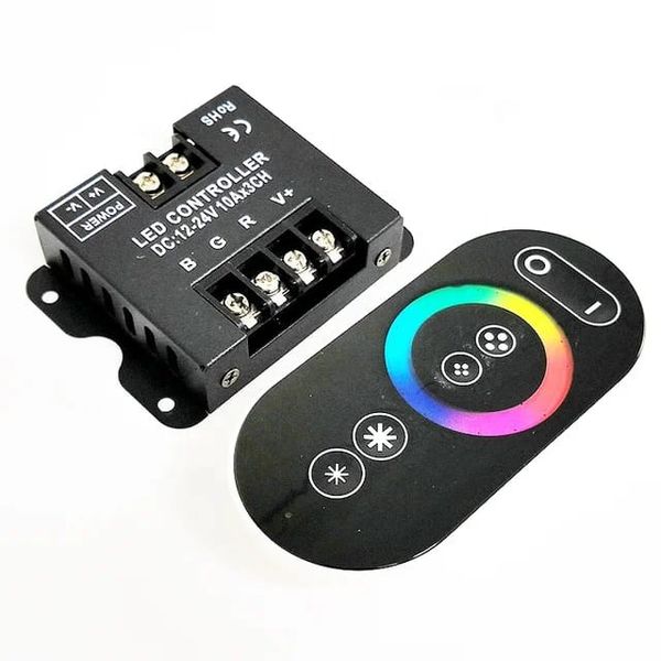 RGB LED Controller RF Touch Remote Control For RGB LED Strip