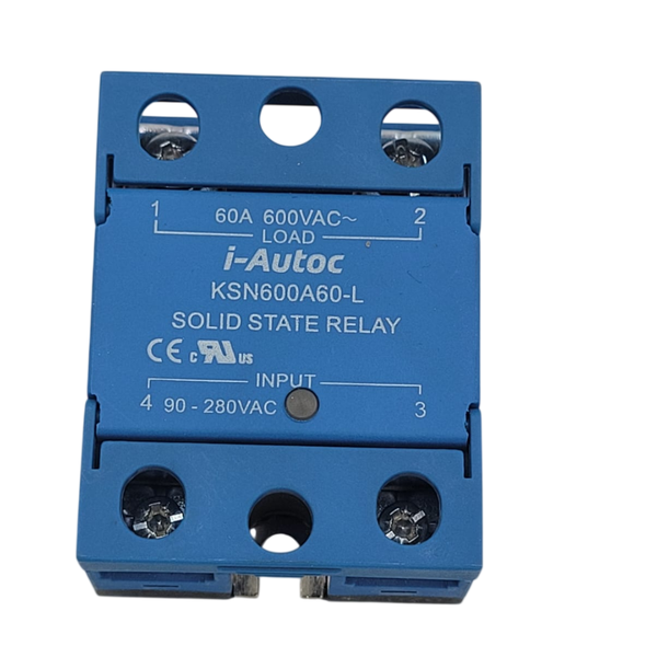 KSN600A60-L 60A SSR 600VAC SCR TRIAC 90-280VAC Input LED Zero Cross