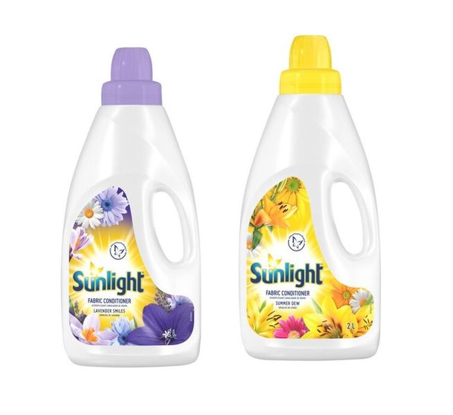 Sunlight Laundry Fabric Softeners 2L (Summer Dew &amp; Lavender)