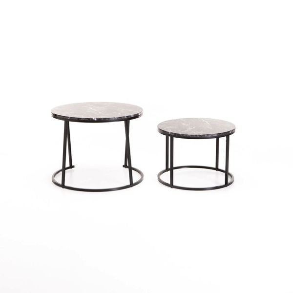 Argo Set of 2 Tables - Black