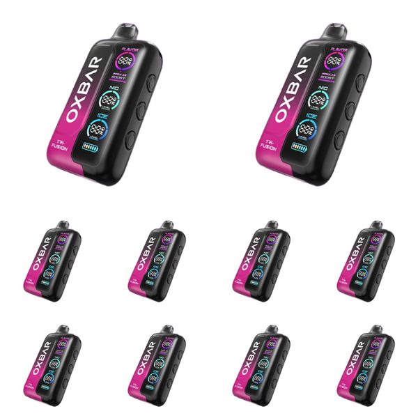 Oxbar Trifusion 50000 Puffs Vapes - Cherry Raspberry (Pack of 10)