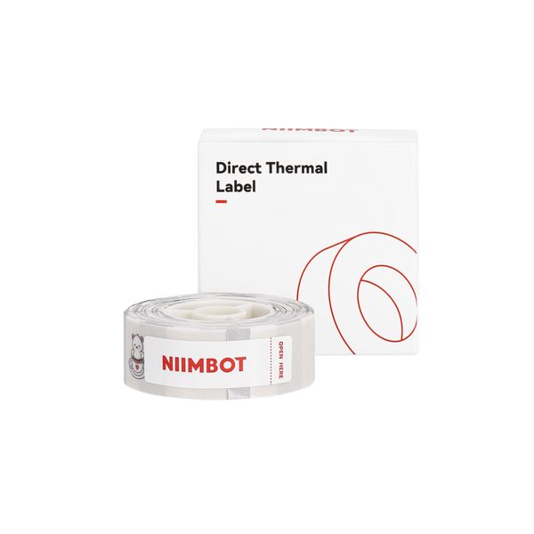 Niimbot - D11 / D101 / D110 / H1S - 14×40mm - 160 Labels - Lazy Bear