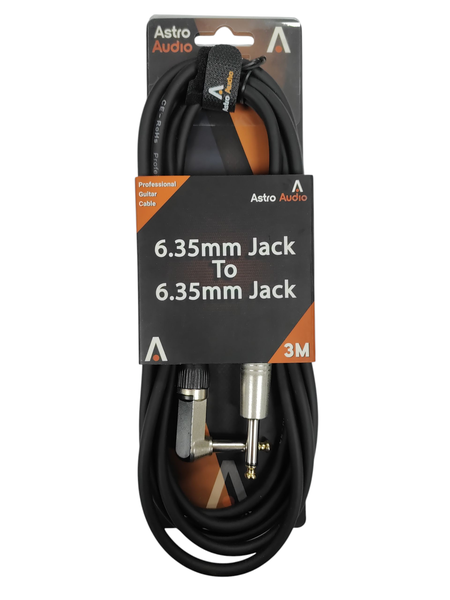 Astro Audio 6.35mm to 6.35mm Guitar Cable 3M [TJ003+TJ054/3m]