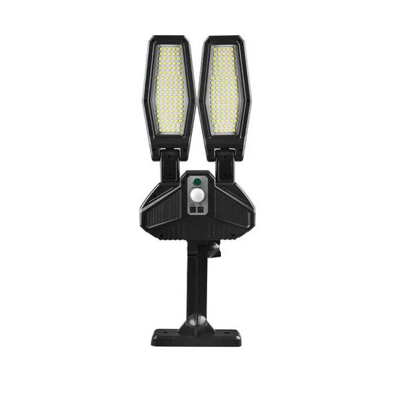 200SMD Dual Head Solar Induction Wall Lamp