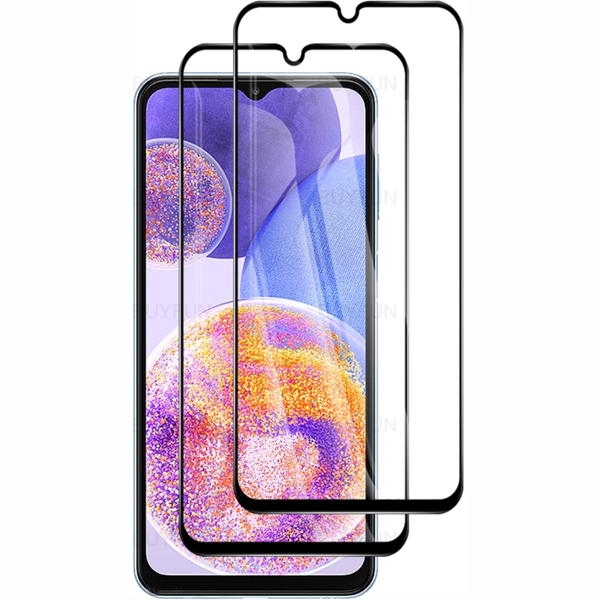 Screen Protector Guard Compatible with Galaxy A33 Tempered Glass Pack of 2