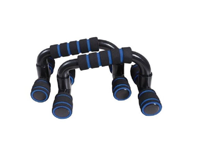 Unique Fitness Workout Sponge Hand Grip Push Up Bars Dip Stand