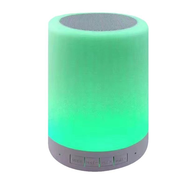 Bluetooth Speaker LED Touch Light Wireless HiFi Speaker Light