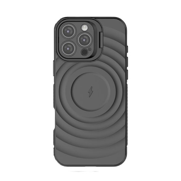 Anti-Fall Invisible Bracket Mobile Phone Case Compatible With Apple 16 Pro Mac