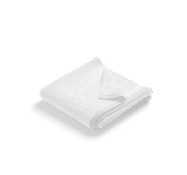VickyD Terry Microfibre Face &amp; Wash Cloths - White 2 Pack