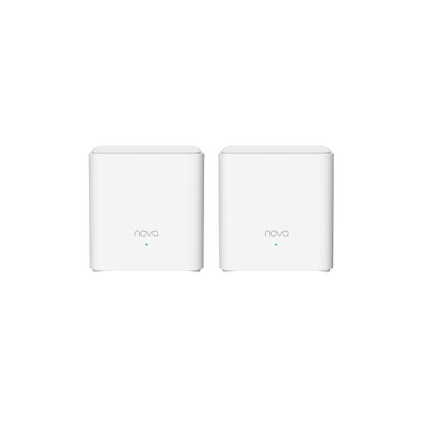 TENDA MX3 2-Pack AX1500 Whole Home Mesh Wi-Fi 6 System for Fast Coverage