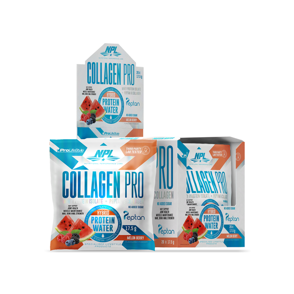 NPL Collagen Pro 17.5g x20 - Sachet Box - Melon Berry
