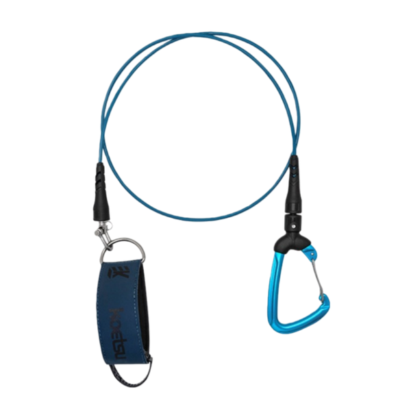 Scuba Diving Lanyard - Anti-Lost Coiled Leash with Stainless Steel Wire