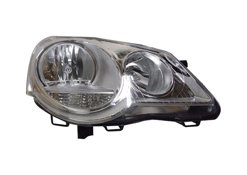 Right Side Headlight Compatible With VW Polo Facelift 9N - 2005-2009