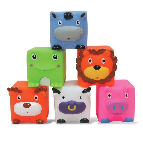 Edushape Soft &amp; Squeezy Animal Blocks