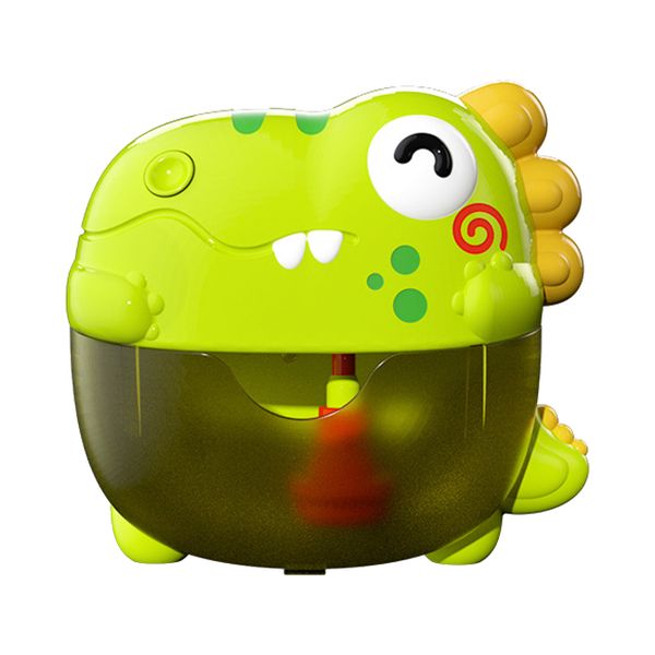 Dinosaur Automatic Bubble Maker,Baby Bath Toys with Sounds and Lights