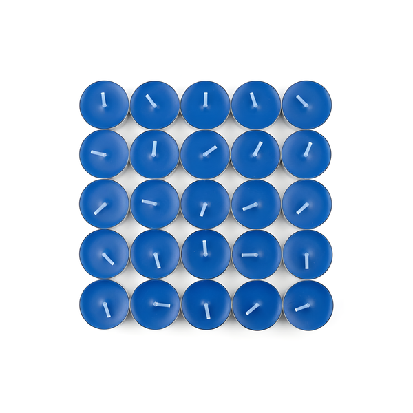Unscented Tea Light Candles - 25 Pack - Perfect for Decor