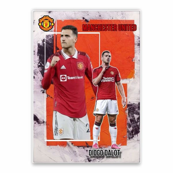 Diogo Dalot Manchester United Poster - A1