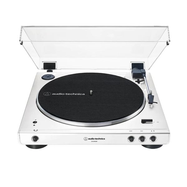 Audio Technica AT-LP60XBT-WH -Fully Automatic Belt-Drive Turntable (White)