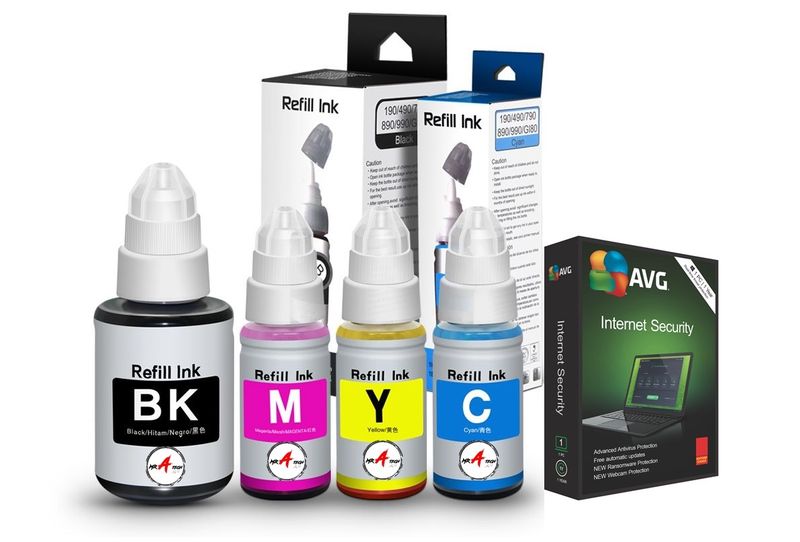 Mr A Tech Canon Ink Refill Gi-490/490/G490 Refil image