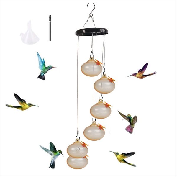 Charming Wind Chimes Hummingbird Feeders Hummingbird Feeder B