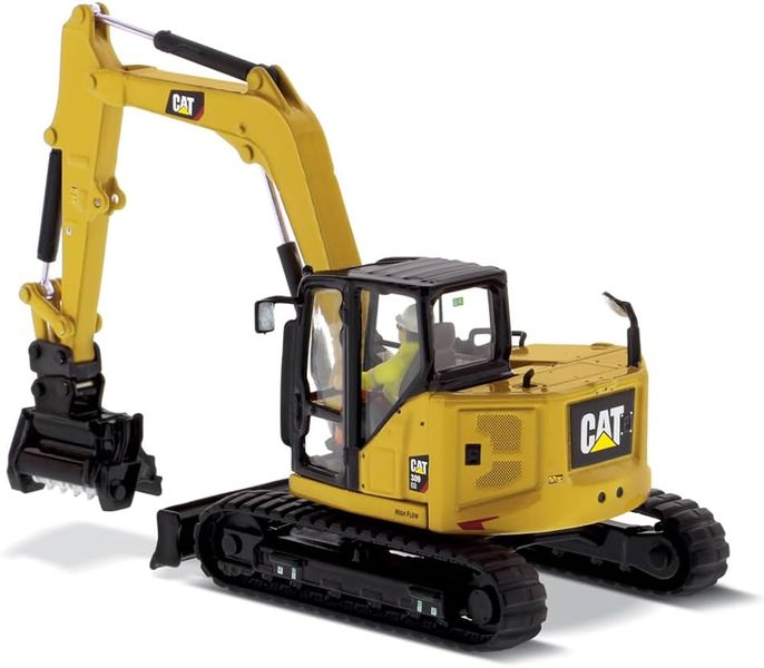 Diecast Masters-1/50 Cat 309 Cr Mini Hydraulic Excavator- Next Gen