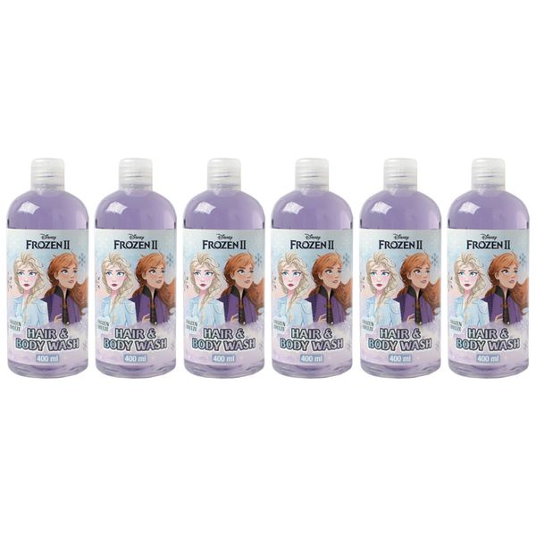 FROZEN By DISNEY Official Licensed Kids Hair &amp; Body Wash- 6 Pack