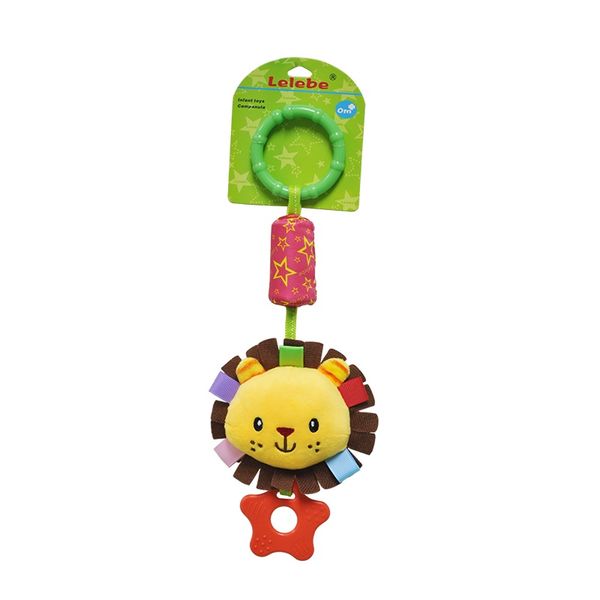 Lion Hanging Plush toy with Wind Chime Bell